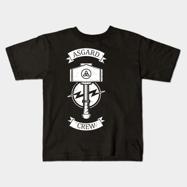 Asgard Crew Kids T-Shirt by zoljo